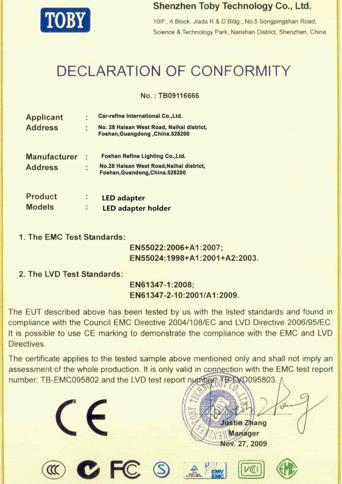 ce-Certificate