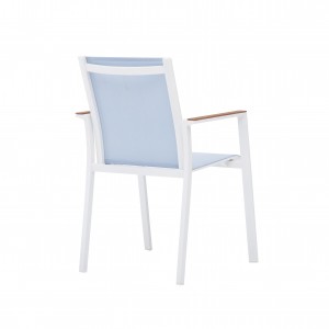 Alpha textile dining chair