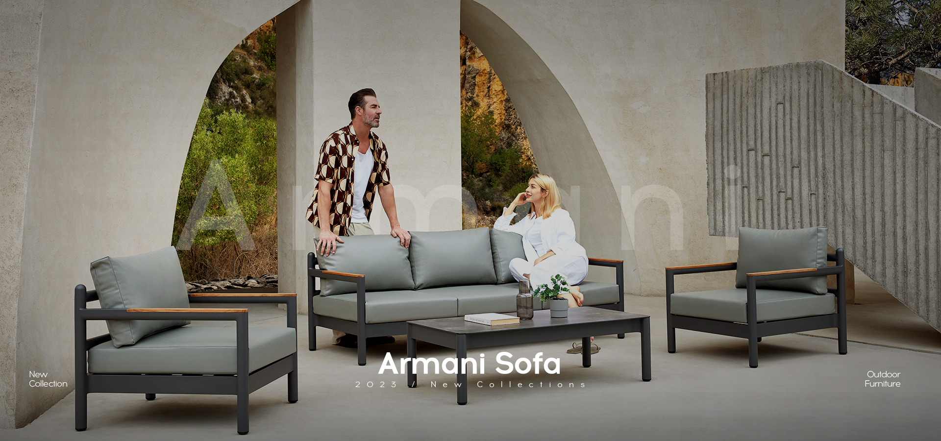 Armani-Sofa