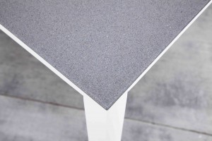Enjoy alu. rectangle table-150 (Stone glass)