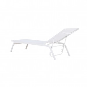 2019 China New Design China Hotel Wicker Sunbed Outdoor Daybed Garden Sun Bed Rattan Wicker Leisure Double Bed