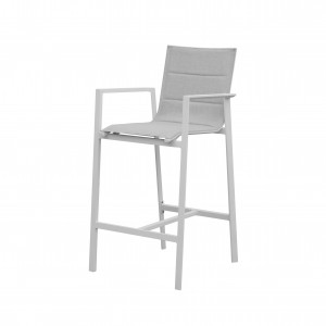 Luca textile bar stool