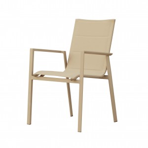 Luca textile dining chair