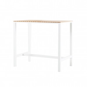 Snow White Bar Table ( Poly Wood)