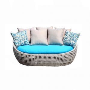 Travis rattan double daybed