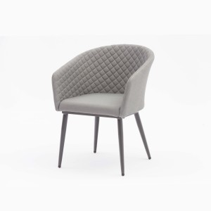 Wing fabric dining chair