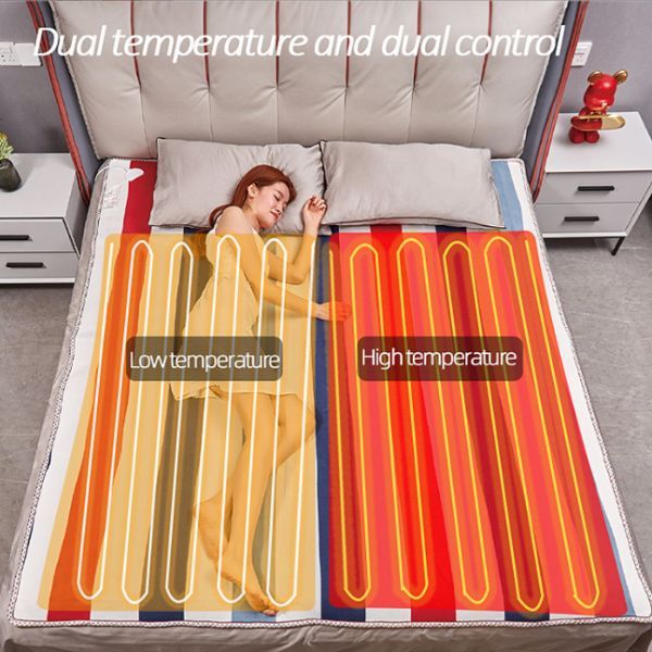 230v European and American household electric blanket, double 110v heating blanket, single student electric mattress