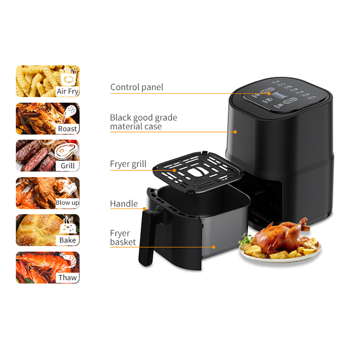 Touch panel air fryer Cheap Large Capacity Air Fryer