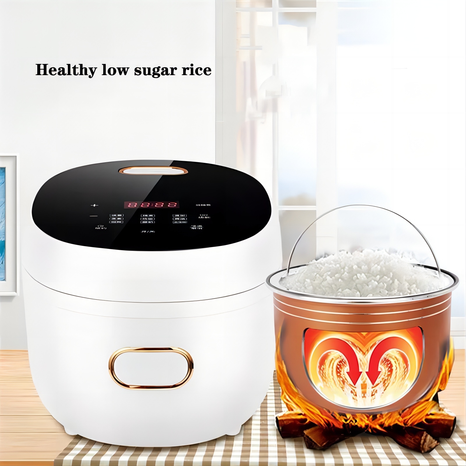 Wholesale Small Rice Cooker Home 3 Liters Mini Rice Cooker Multifunctional Cooker with great price