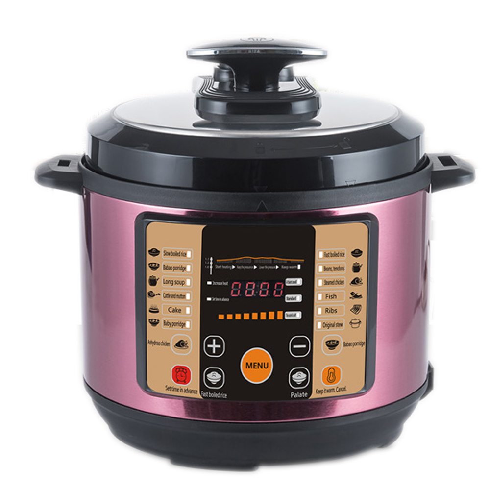 2019 China New Design China D10 Large Capacity Commercial Electric Fast Cooking Electric Pressure Cooker 6L/8L/10L/12L