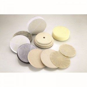 Wollen pad, nylon pad, shock absorption pads foar nano, wax