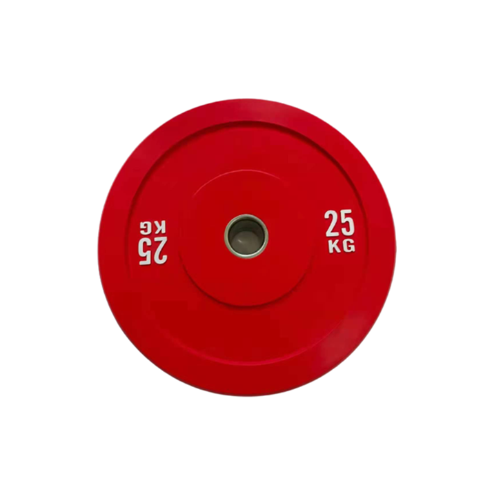 Whole Rubber  Barbell  Bumper Olimpic Competition Weight Disc Color plate