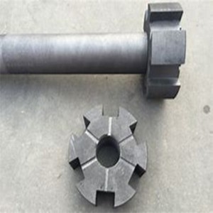 100% Original New Hot Sale Anti-Oxidation Graphite Rotor and Shaft for Aluminum Degassing
