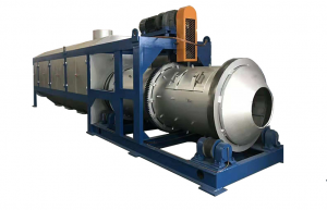 Ball mill screening machine for recycling aluminum slag