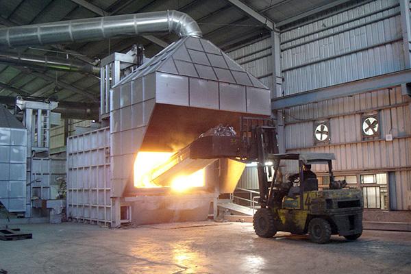 Aluminum alloy round ingot melting and casting process operating– Preparation for melting