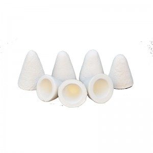 Lowest Price for Hollow Extrusion - Aluminum silicate stopper cone plug to stop furnace molten aluminum – ZheLu