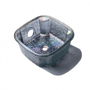Salon Equipment Wholesale and High Quality Modern Design and Luxury Massage Foot Spa Glass Bowl