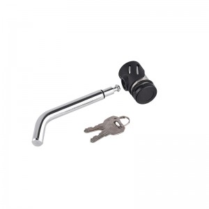 (FT-TW-RA-005) 1/2″ Hitch Lock (2-3/4″ Effective Length, Right-Angle, Bent Pin Style，Chrome)