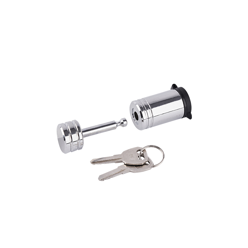 （FT-CT-CL-001）Trailer Tongue Coupler Lock(1/4″ Pin, 7/8″ Latch Span, Barbell, Chrome)