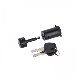 （FT-CT-CL-004）Trailer Tongue Coupler Lock(1/4″ Pin,   7/8″ Latch Span, Barbell, Black)