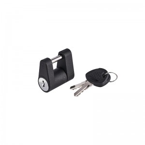 （FT-PL-CL-001） Coupler Lock(1/4″ Pin, 3/4″ Latch Span, Padlock, Black)