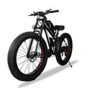 26inch 48v 500w 1000w Fat Tire Full Suspension Mountain Bicycle Mtb Electric Bike Strong Power Bicycle e-Bike Bicicleta Eléctrica