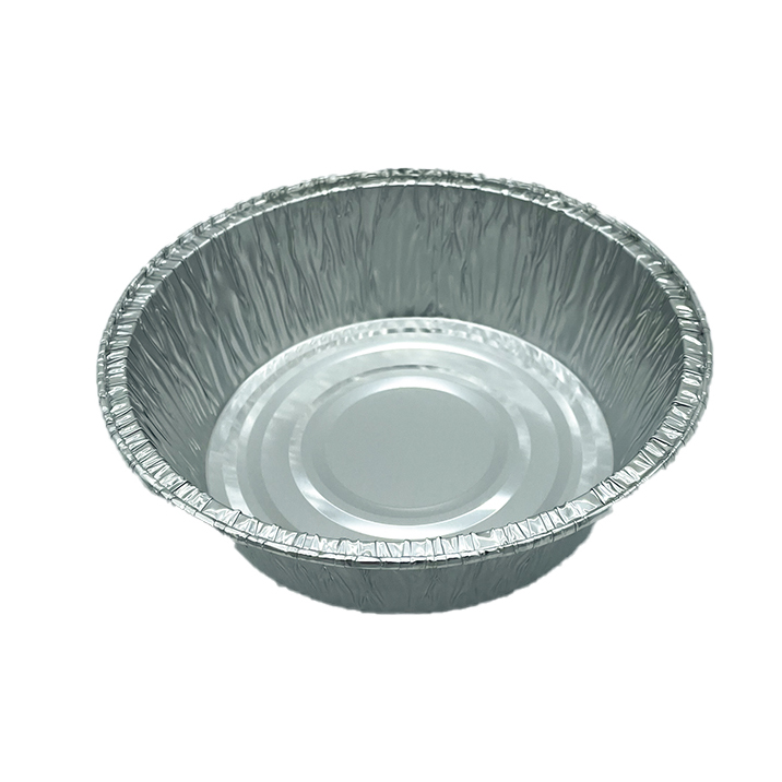 Food grade disposable aluminum foil bowls and containers