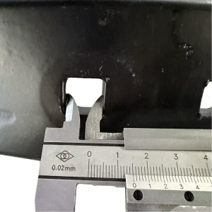 Super wear-resistant 65 manganese steel plow tip