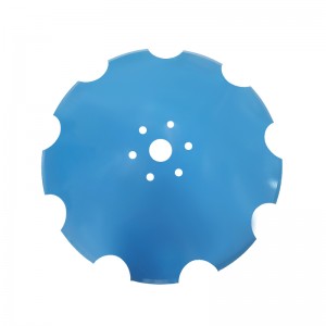 24″ x 6 mm Notched Disc Blades 5 hole