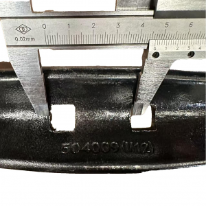 Manufactured by a Chinese supplier Agricultural machinery parts wear-resistant alloy steel plow tip