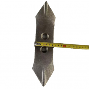 High-strength wear-resistant plowshare