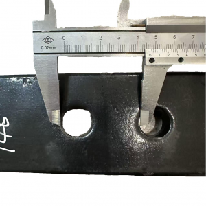 Boron steel plow tip with ultra-high hardness for clearing wasteland and plowing land