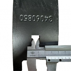 Agricultural machinery plow tip 34060850