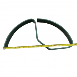 Four-leaf spring for agricultural machinery suspension system