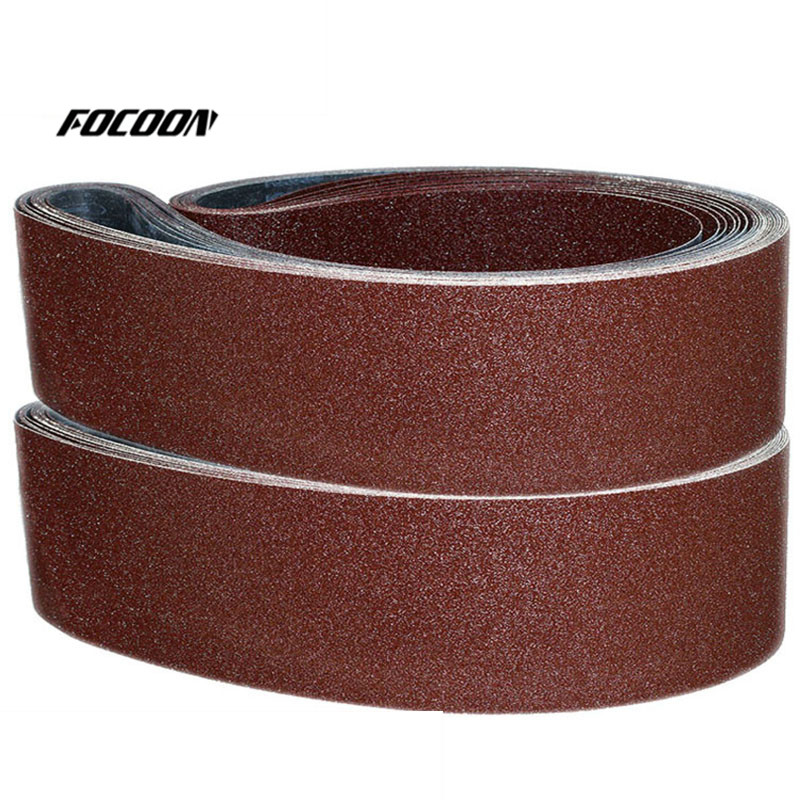 Brown fused alumina sanding belt Blended fabric cloth base Water and oil resistant