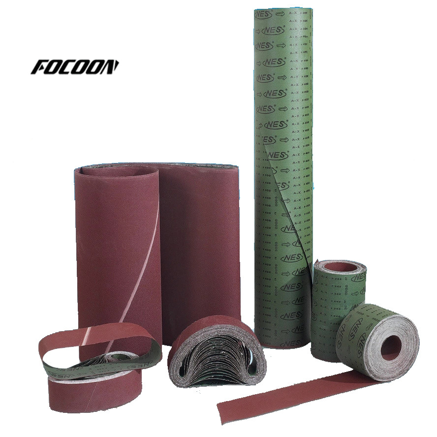 Types of sanding belt suitable for stone polishing and grinding