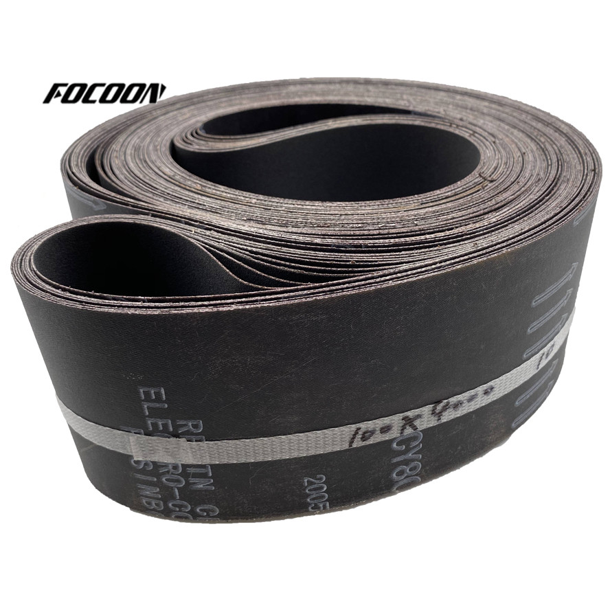 Types of sanding belts suitable for plates grinding and polishing