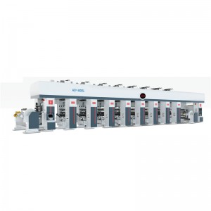 Model ELS-300 Electronic Line Shaft (ELS) Rotogravure Printing Machine