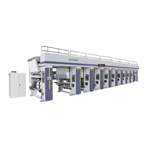 Special Design for China Rotogravure Printing Machine with Electronic Shaft Drive of 250m/Min