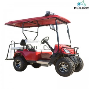 Fulike Wholesale 4 Seaters off Road 60V 72V Lithium Battery Electric Golf Cart For Sale