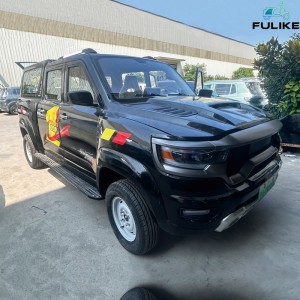 FULIKE Customized 3500W New Energy Electric Pick Up Truck Price EV 4 Doors and 5 Seats Electric Pickup Truck For Sale