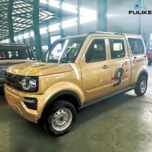 2023 Fulike Customized New Energy Electric Picjkup Vehicle Car Electric Food Pickup Truck 4×4 Made In China