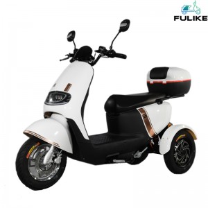 FULIKE CE Three Wheel Bike Adult Pedal Car EV Tricycle Pedals Electric Tricycles Trike