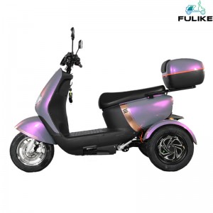 FULIKE CE Three Wheel Bike Adult Pedal Car EV Tricycle Pedals Electric Tricycles Trike