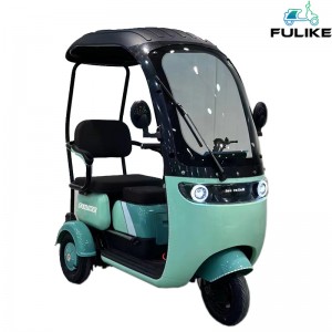 2024 New Fashionable 650W Differential Brushless Motor Powerful Electric Passenger Tricycle Three Wheels Tricycle For Adult