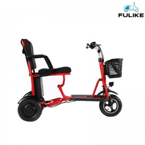 FULIKE Elderly Small 350W Folding Electric Trike Scooter Made In China