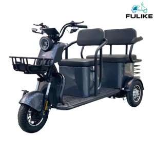 FULIKE CE Electric Tricycle Manufacturer Folding 3 Wheel electric Trike Tricycles Made In China