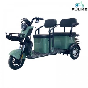 FULIKE CE Electric Tricycle Manufacturer Folding 3 Wheel electric Trike Tricycles Made In China