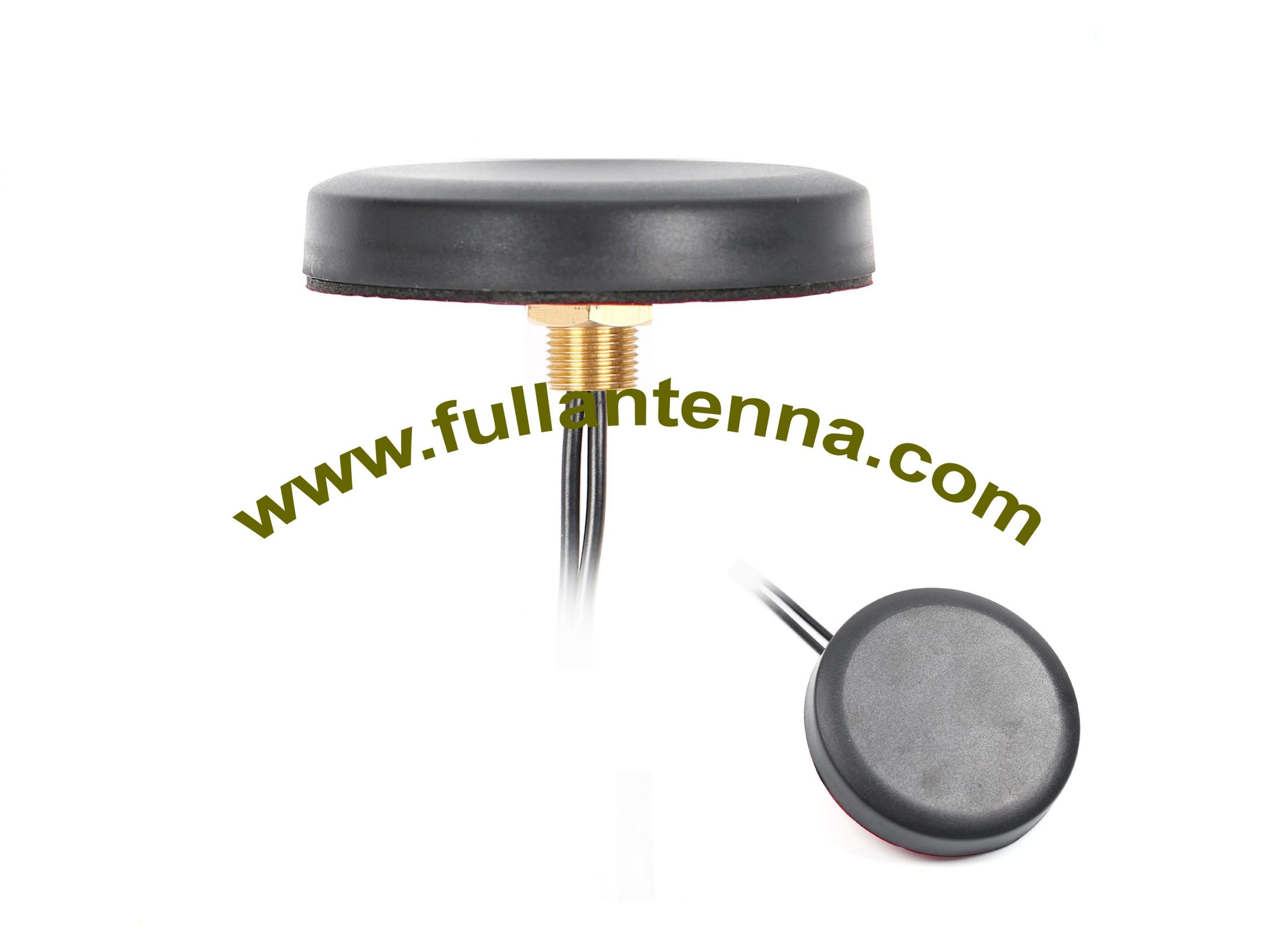 New Fashion Design for GPS combined Antenna – P/N:FAGPSGSM.02,2 In 1 Combined Antenna,gps gsm disk antenna magnect  or adhesive mount – Fullantenna