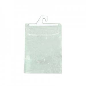 Wholesale Cotton Bags Suppliers - PVC Bag With Plastic Hanger – Fully Packaging